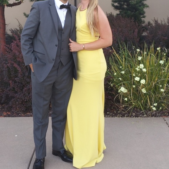 Lulus Power of Wow Yellow Backless Maxi Dress — Wedding, Prom, Formal - Picture 10 of 12
